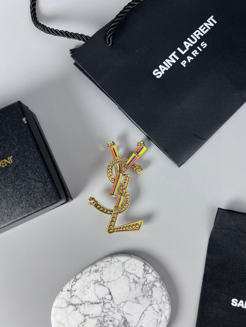 Ysl Brooches